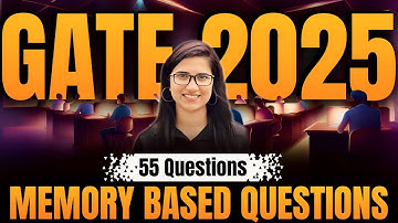 GATE 2025 Chemistry Paper Solutions | Memory Based Questions|Answer Key|Exam Review|Expected cutoff