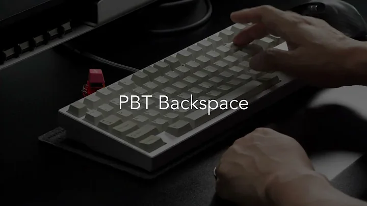 ABS Keycaps vs PBT Keycaps Sound Test