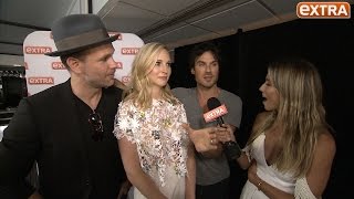 Ian Somerhalder On That Time He Was Strangled And Kissed By Wonder Woman At Comic-Con
