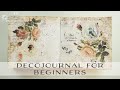 Vintage Victorian Style DecoJournal Tutorial for Beginners #7♡ Maremi's Small Art ♡