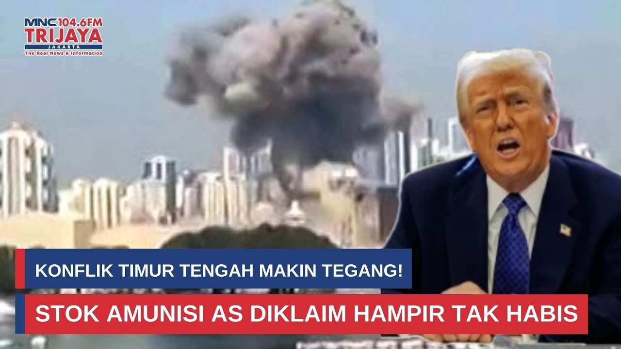 Konflik Memanas! AS Tingkatkan Produksi Senjata Saat Serangan ke Iran Berlanjut I Trijaya Update