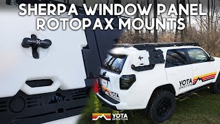 How To Install Rotopax Cans On Your Sherpa Window Panels | 20102023 Toyota 4Runner