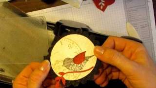 Rubber Stamping Technique:  Embedded Embossing