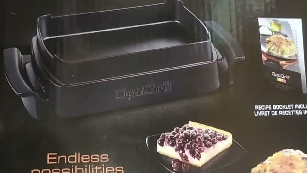 Насадка для випечки для гриля Tefal optigril - YouTube