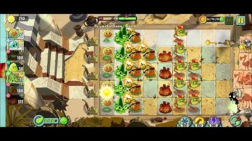 Plants vs Zombies 2 (182) Pyramid of Doom Level 1-6