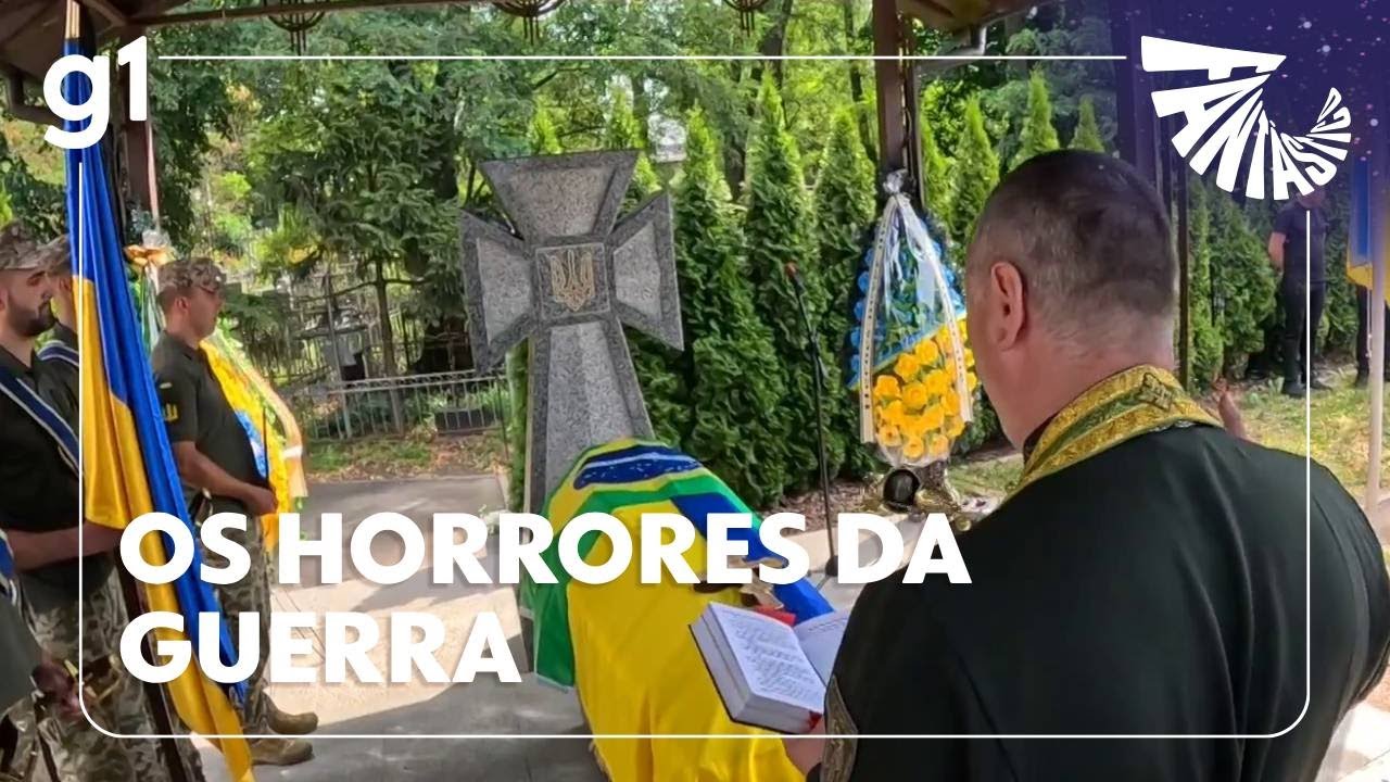 Fantástico: Histórias de brasileiros que se alistaram para lutar pela Ucrânia contra a Rússia #g1