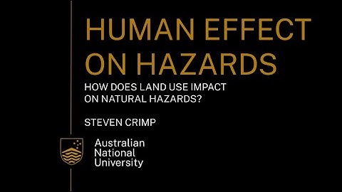 How does land use impact on natural hazards?