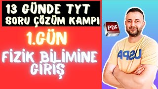 1.GÜN: FİZİK BİLİMİNE GİRİŞ SORU ÇÖZÜMÜ | PDF | #tytfiziksoruçözümkampı2024