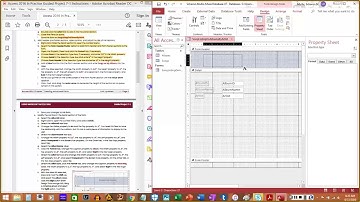 VOIM112: Office Apps - Spreadsheets & Databases (Access Guided Project 7-1)