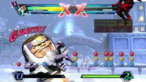 UMvC3 Nova MODOK DHC combo ft Unibeam