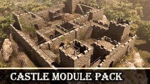 Castle Module pack - Unity Engine