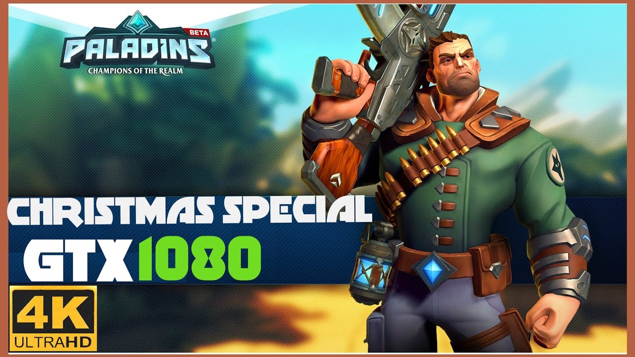 Paladins Christmas Special Timber Mill Match 4K GTX 1080 YouTube
