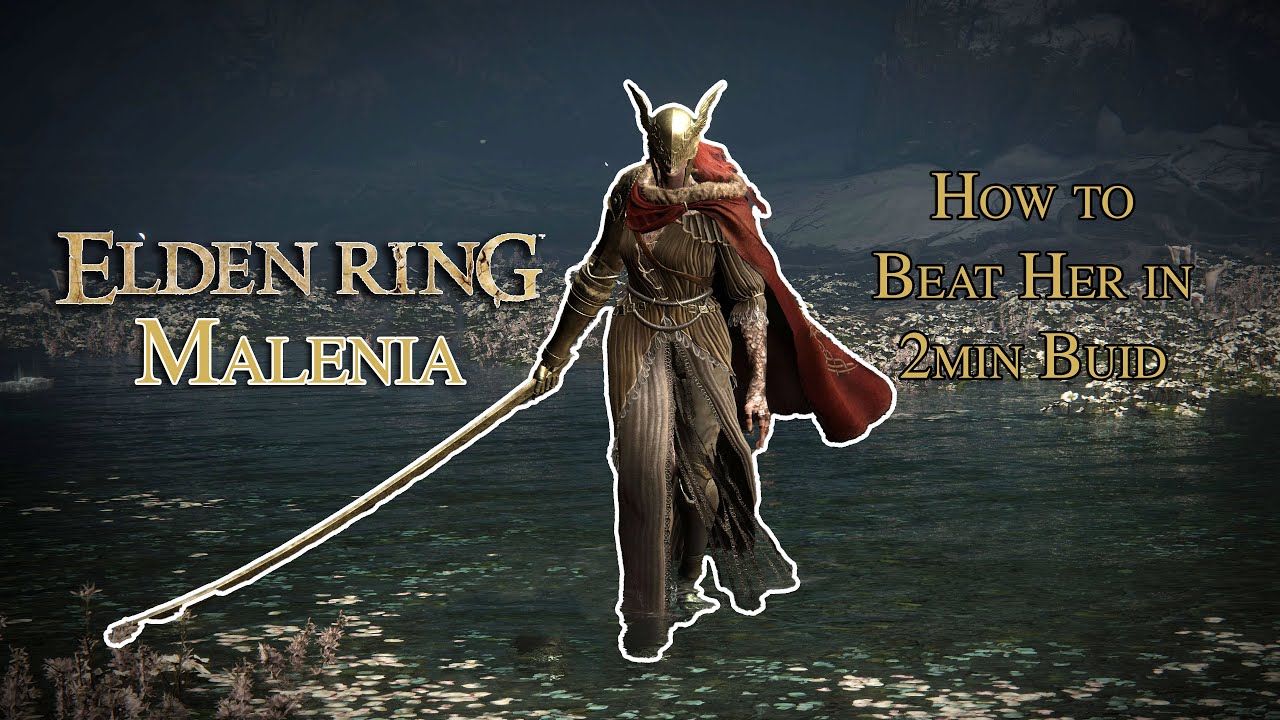 Elden Ring How to beat Malenia in 2 min 'Build' - YouTube