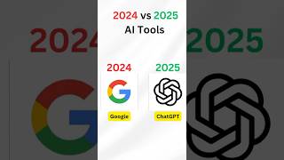 2024 vs 2025: AI Tools That Are Replacing Everything! #aitools #aitools2025 #shorts