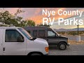 RV Park Tour: Pahrump, Amargosa Valley, and Beatty, NV (Southern Nye County, Nevada)