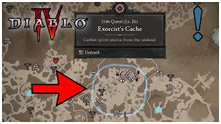 DIABLO 4 - EXORCISTS CACHE | SIDE QUEST