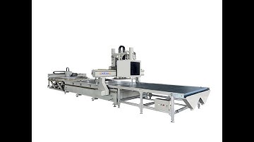 SNOVAR Autoline CNC Machine , Nesting line CNC with TPA control system and software