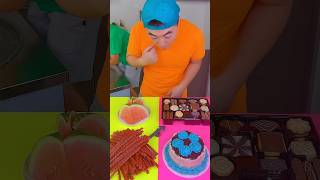 Strawberry vs spicy cake ice cream challenge! 🍨 #funny #shorts by Ethan Funny Family