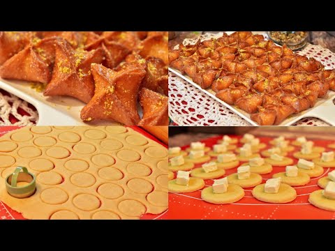 عندكم كاس سميد وكأس طحين تعالو نعمل الذ الحلويات الرمضانيه بمكونات بسيطه حلا النجمه او حلا السميد