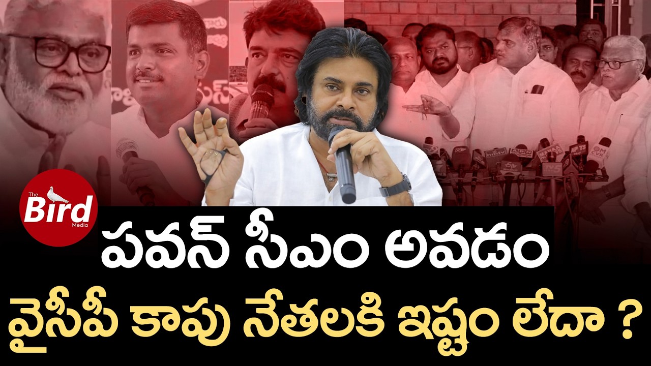 పవన్ సీఎం అవడం వైసీపీ కాపు నేతలకి ఇష్టం లేదా? Pawan  CM Debate:YSRCP Kapu Leaders Stand Revealed