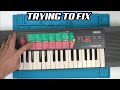 Trying to FIX : Faulty 1990s YAMAHA Musical Keyboard from eBay