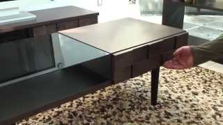 【デザイン家具.com】日本製なので安心 モダンなデザインのリビングテーブル