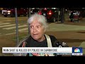 Neighbors react to deadly shooting in Cambridge