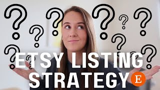 How many listings do you need to be successful on Etsy?