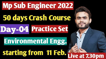 Mp Sub Engineer 2022 Exam | Crash Course | Mp Sub Engineer Previous year questions solutions | sub