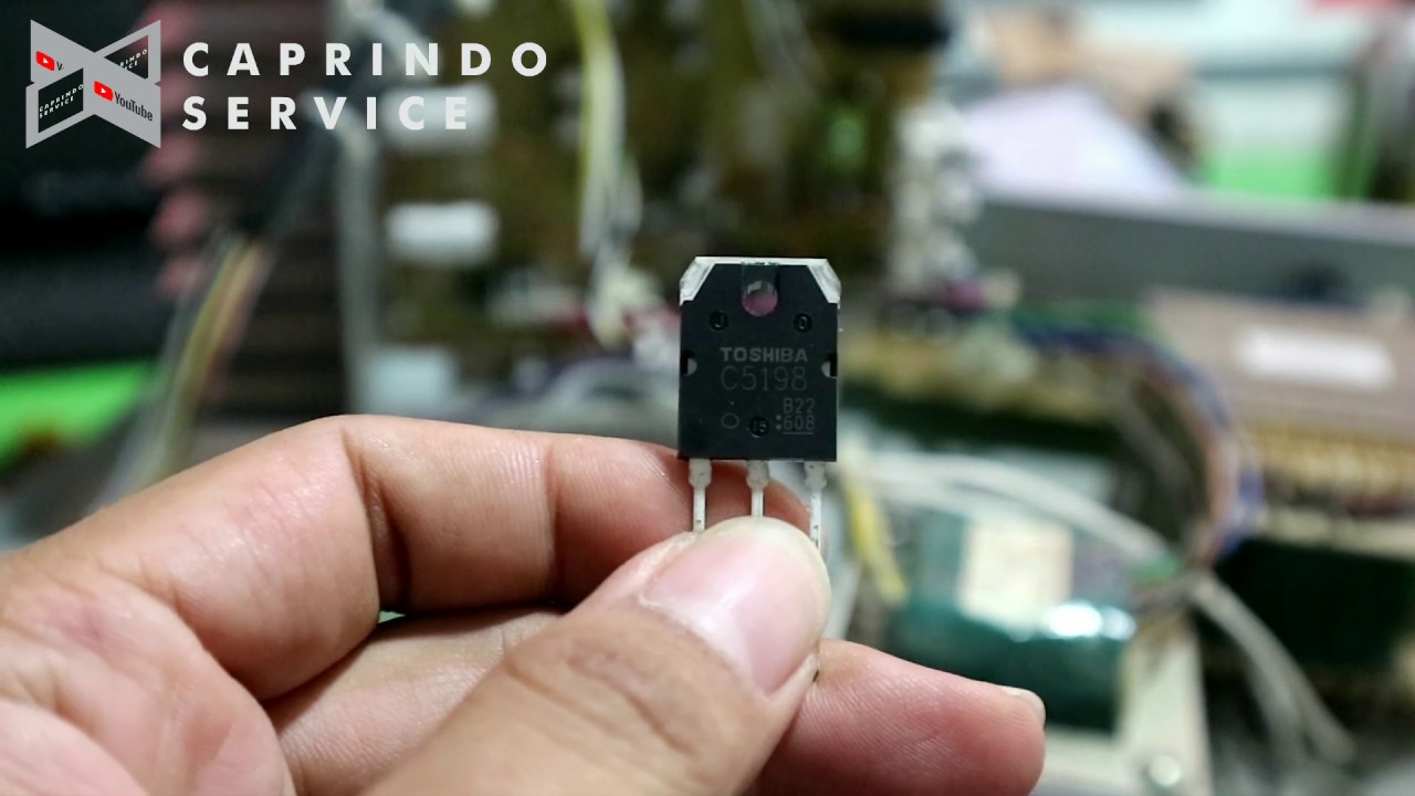 Cara Memperbaiki Power Amplifier Toa || PA Amplifier ZA-2120 - YouTube