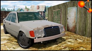 ЗАБЫТЫЙ МЕРСЕДЕС В ДЕРЕВНЕ! Восстановим? - BeamNg Drive