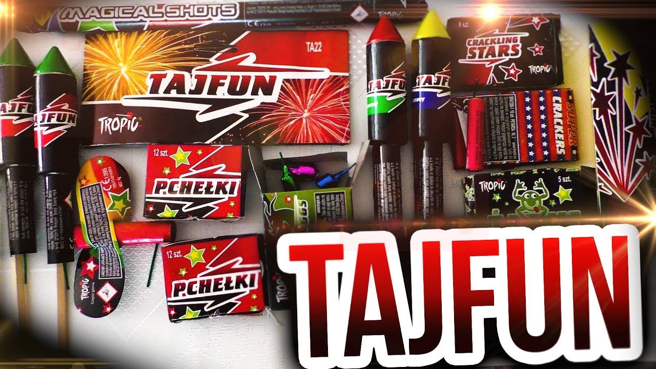 Zestaw Sylwestrowy - TAJFUN -Tropic