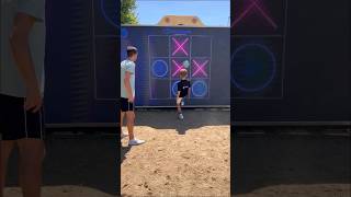 Viral tic tac toe 🤩⚽️❤️ #patrickbfree #tictactoe #viral #trend #skills #screen #future