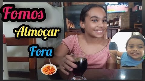 Veja onde almoçamos + uma conquista pra nossa casa nova.