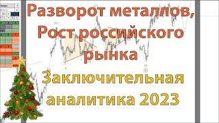 Разворот металлов, рост Российского рынка. Заключительная аналитика 2023