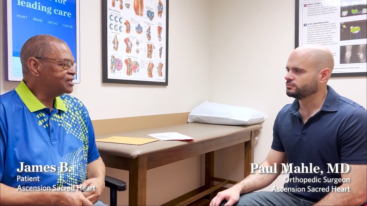 Orthopedics patient story james b ascension sacred heart
