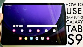 How To Use Samsung Galaxy Tab S9! (Complete Beginners Guide) screenshot 4
