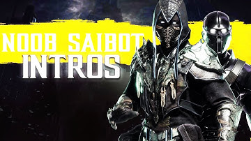 Mortal Kombat 11 ALL NOOB SAIBOT Intros (Dialogue & Character Banter) MK11
