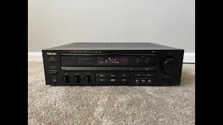 Teac Ag-V1020 Home Stereo Audio Am Fm Receiver