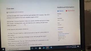 website SEO checker google chrome web store app screenshot 3