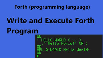 Forth Hello World Example: How To Write and Execute Forth Program on Ubuntu 20.04