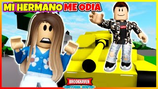 MI HERMANO ME ODIA Y ME VUELVE LOCA en ROBLOX BROOKHAVEN RP (Historias de roblox)