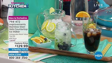 Improvements Portable Ice Maker with 26 lb. Capacity