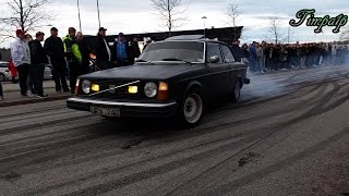Volvo 240 Burnout