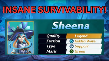 IMR Infinite Magicraid: NEW Hero SHEENA is CRAZY!
