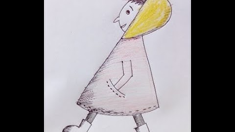 walking boy alone | original audio tutorials #satisfying #creativeart #drawingforbeginners