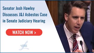 Sen. Josh Hawley Cites Lanier's Record Verdict in Ingham v. J&J in Talc Bankruptcy Hearing