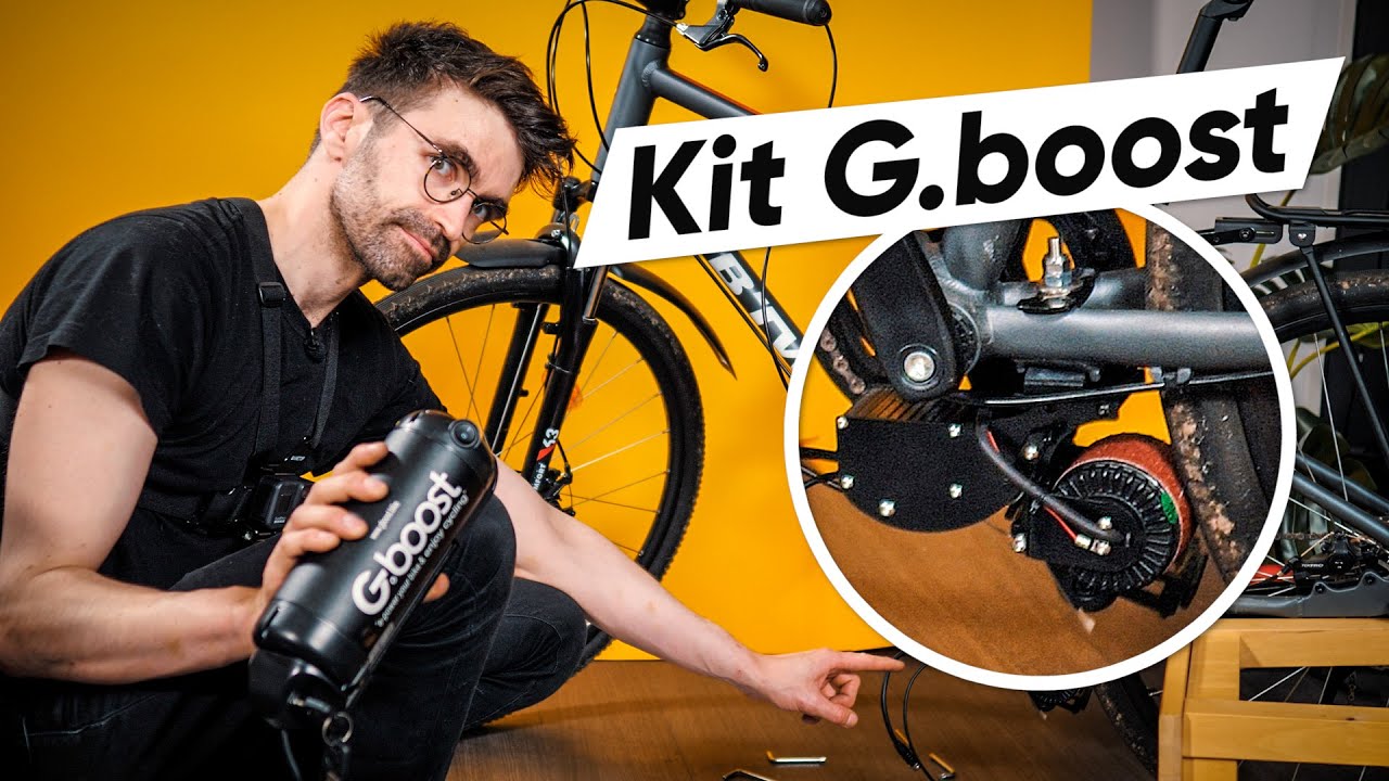 Kit moteur vélo de ville, VTC ou VTT