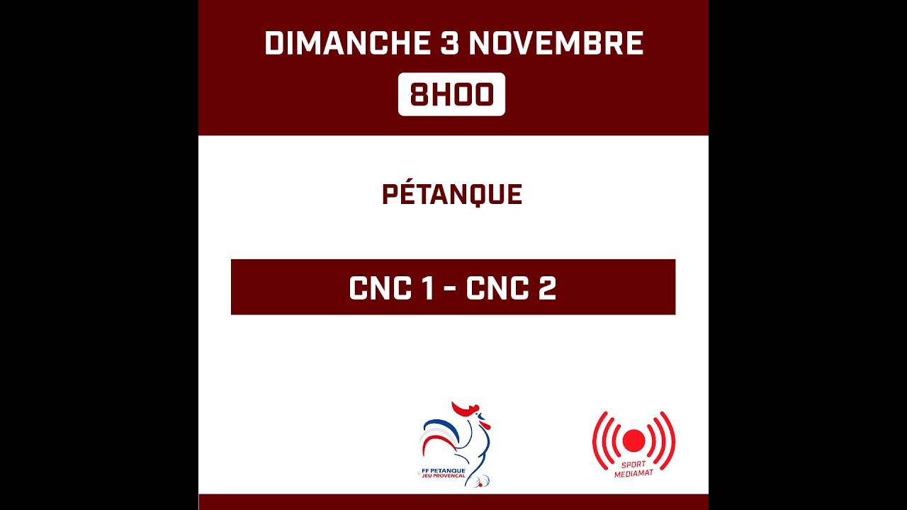 Miniature de la vidéo : Pétanque - CNC1 / CNC 2