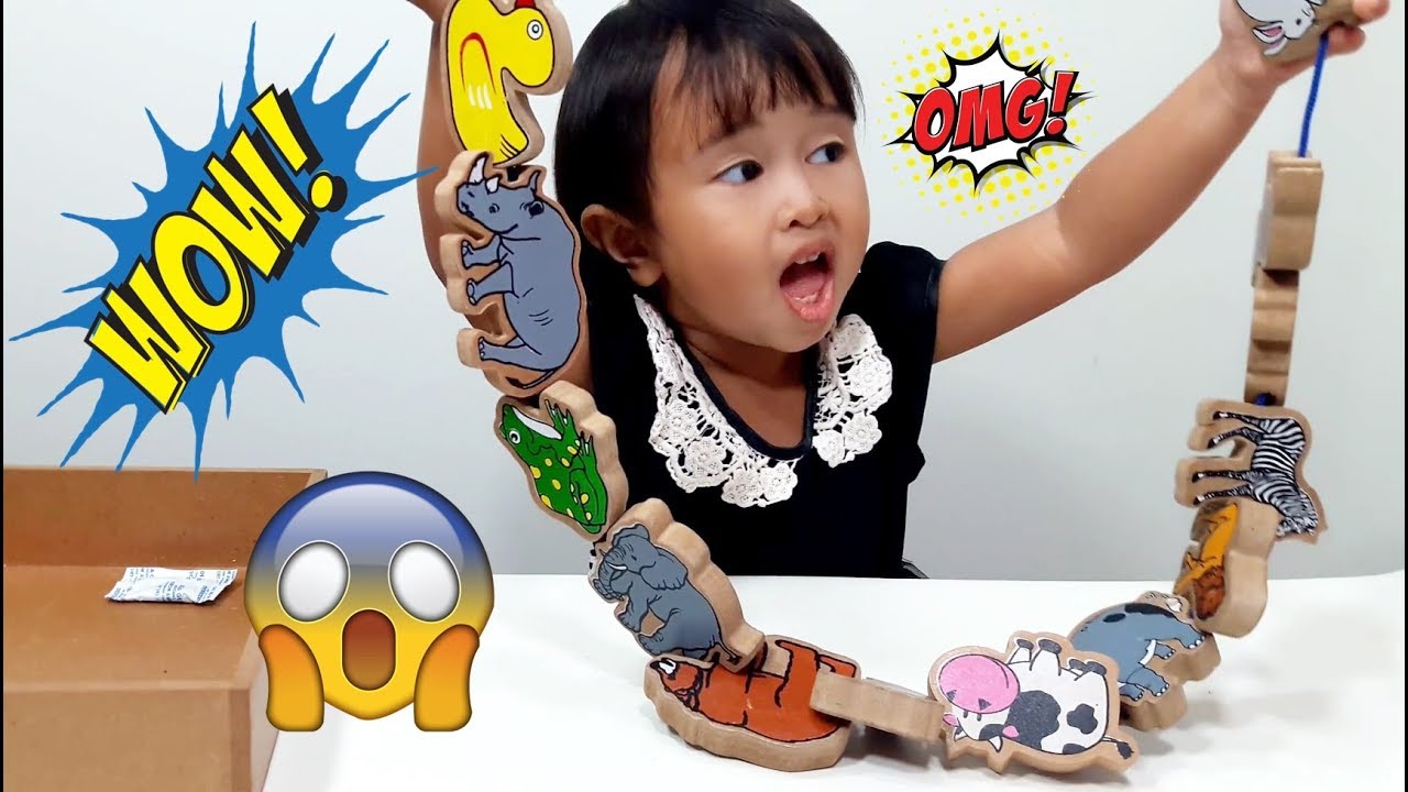  Mainan  Anak Hewan Lucu dari Kayu bisa di Jahit  Mengenal 
